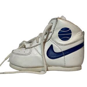 Vtg 1985 NIKE Baby Air Jordan Infantry Sneakers Shoes 850507 PD Sz 2 Blue White